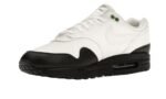 Nike Air Max 1 White Black Chlorophyll - vue 3