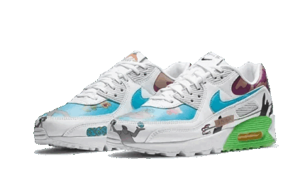 Nike Air Max 90 Flyleather Ruohan Wang - vue 2