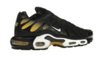 Nike Air Max Plus Black University Gold White - vue 4