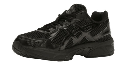 ASICS Gel-1130 Black Graphite Grey - vue 2