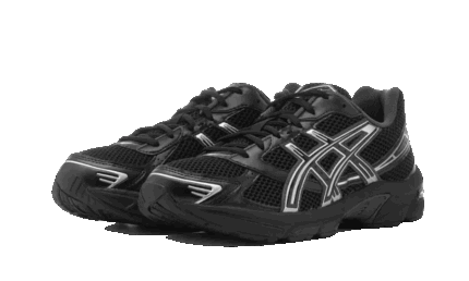 ASICS Gel-1130 Black Pure Silver - vue 2
