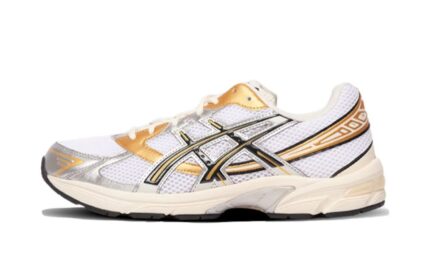 ASICS Gel-1130 White Black Gold authentique