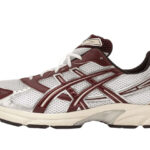 ASICS Gel-1130 White Maroon Banner authentique