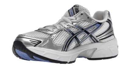 ASICS Gel-1130 White Periwinkle Blue - vue 2