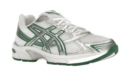 ASICS Gel-1130 White Silver Green - vue 2