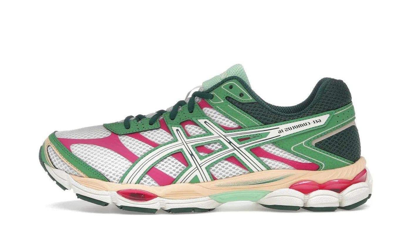 asics-gel-cumulus-16-green-cream-ivory-827106 ASICS Gel-Cumulus 16 Green Cream Ivory authentique
