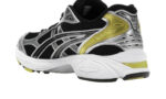 ASICS Gel-Kayano 14 Black Lemon Spark - vue 3