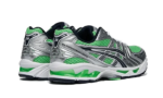ASICS Gel-Kayano 14 Bright Lime Midnight - vue 3