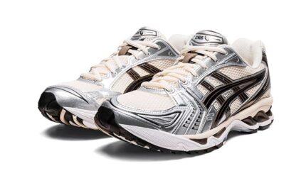 ASICS Gel-Kayano 14 Cream Black Metallic Plum - vue 2