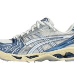 ASICS Gel-Kayano 14 Cream Metallic Blue authentique