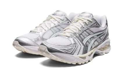 ASICS Gel-Kayano 14 JJJJound Silver White - vue 2
