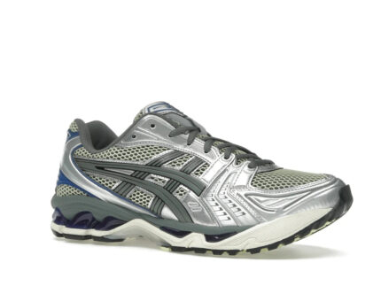 ASICS Gel-Kayano 14 Soft Yellow Asics Blue - vue 2