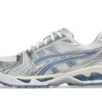 ASICS Gel-Kayano 14 White Light Navy authentique