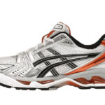 ASICS Gel-Kayano 14 White Piquant Orange authentique