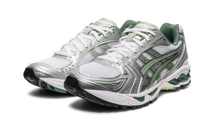 ASICS Gel-Kayano 14 White Pure Silver Slate Grey Sage - vue 2
