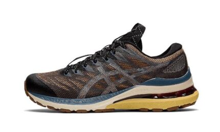 ASICS Gel-Kayano 28 Anthracite Antique Gold authentique