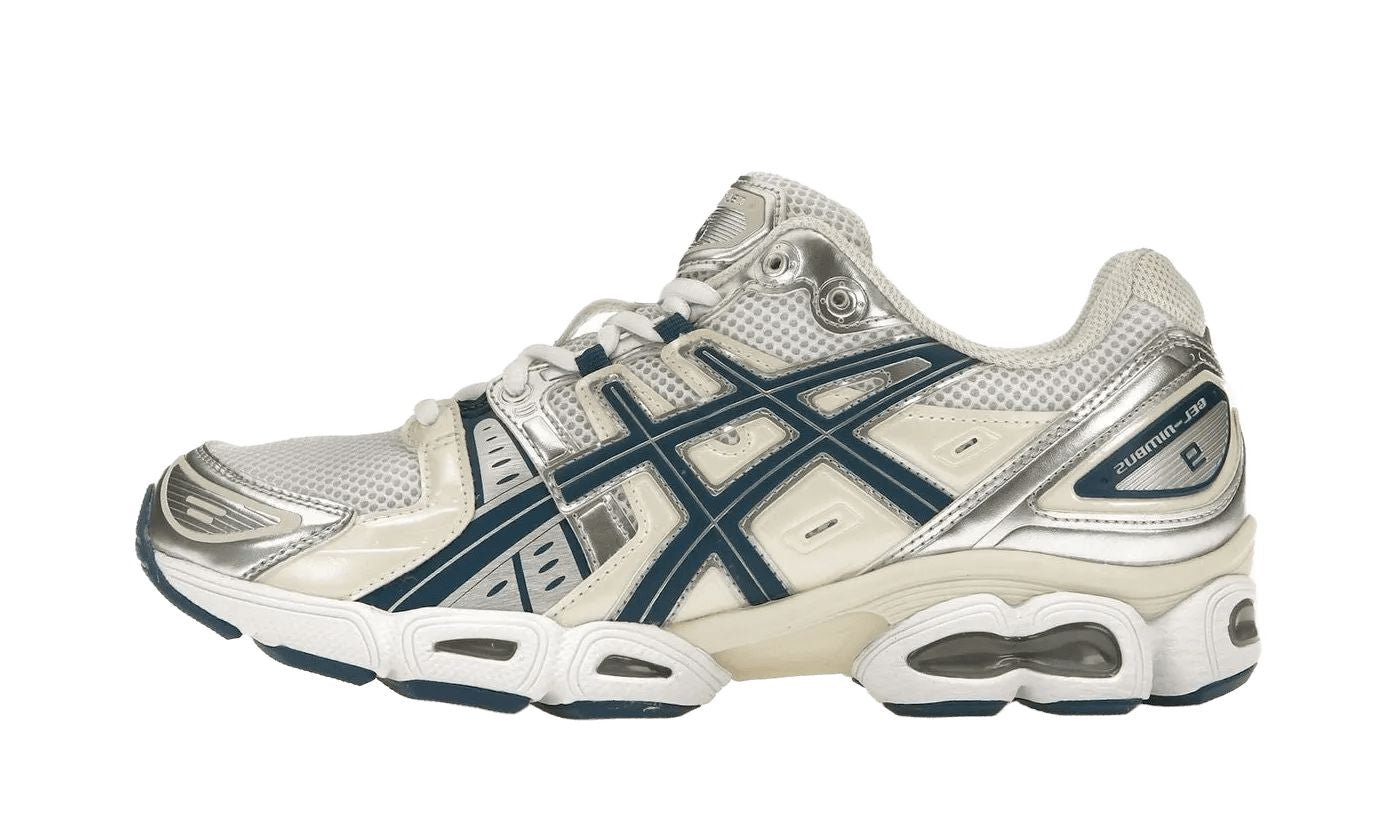 asics-gel-nimbus-9-white-light-indigo-609470 ASICS Gel-Nimbus 9 White Light Indigo authentique