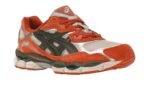 ASICS Gel-NYC Oatmeal Forest Green Orange - vue 3