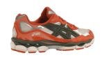 ASICS Gel-NYC Oatmeal Forest Green Orange - vue 7
