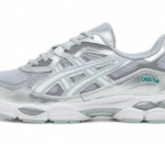 ASICS Gel-NYC Silver Piedmont Grey White Aqua authentique