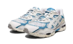 ASICS Gel-NYC White Dolphin Blue - vue 2