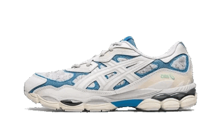ASICS Gel-NYC White Dolphin Blue authentique