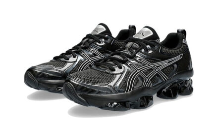 ASICS Gel-Quantum Kinetic Graphite Grey Black - vue 2