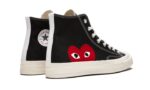 Converse Chuck Taylor All-Star 70s Hi Comme des Garçons PLAY Black - vue 3