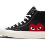 Converse Chuck Taylor All-Star 70s Hi Comme des Garçons PLAY Black authentique