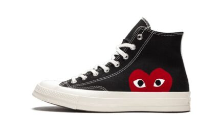 Converse Chuck Taylor All-Star 70s Hi Comme des Garçons PLAY Black authentique