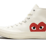 Converse Chuck Taylor All-Star 70s Hi Comme des Garçons PLAY White authentique