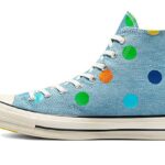 Converse Chuck Taylor All-Star 70s Hi Golf Wang Denim Polka Dots authentique