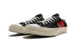 Converse Chuck Taylor All-Star 70s Ox Comme des Garçons PLAY Black - vue 2