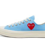 Converse Chuck Taylor All-Star 70s Ox Comme des Garçons PLAY Bright Blue authentique
