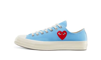 Converse Chuck Taylor All-Star 70s Ox Comme des Garçons PLAY Bright Blue authentique