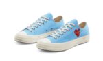 Converse Chuck Taylor All-Star 70s Ox Comme des Garçons PLAY Bright Blue - vue 2