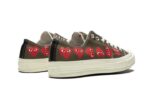 Converse Chuck Taylor All-Star 70s Ox Comme des Garçons PLAY Multi Heart Green - vue 3