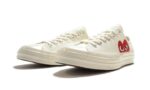 Converse Chuck Taylor All-Star 70s Ox Comme des Garçons PLAY White - vue 2