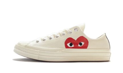 Converse Chuck Taylor All-Star 70s Ox Comme des Garçons PLAY White authentique