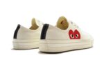 Converse Chuck Taylor All-Star 70s Ox Comme des Garçons PLAY White - vue 3