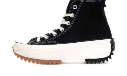 Converse Run Star Hike Hi JW Anderson Black authentique