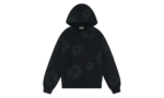 Denim Tears Cotton Wreath Hoodie Black Monochrome authentique