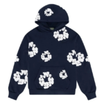 Denim Tears Cotton Wreath Sweatshirt Navy authentique