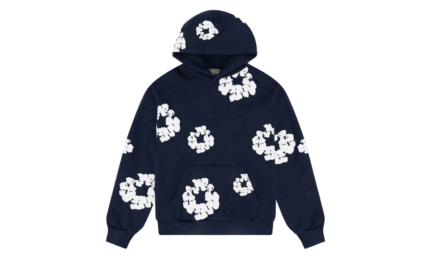 Denim Tears Cotton Wreath Sweatshirt Navy authentique