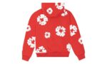 Denim Tears Cotton Wreath Sweatshirt Red - vue 3