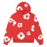 Denim Tears Cotton Wreath Sweatshirt Red authentique