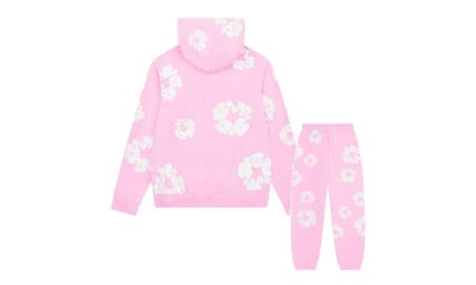 Denim Tears The Cotton Wreath Powder Pink — Set (Hoodie & Sweatpants) - vue 2