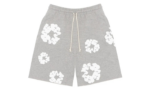 Denim Tears The Cotton Wreath Shorts Grey authentique