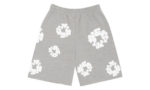 Denim Tears The Cotton Wreath Shorts Grey - vue 2