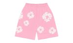 Denim Tears The Cotton Wreath Shorts Pink - vue 2